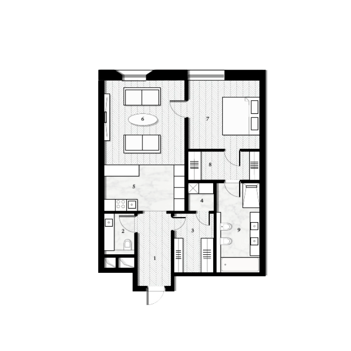 ЖК HIGH GARDEN, Москва | Клубный дом HIGH GARDEN в Хамовниках, Palladio